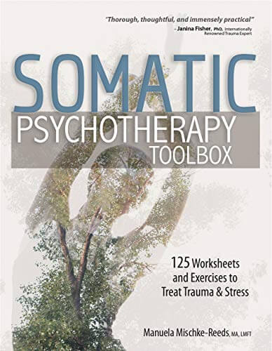 book cover: Somatic Psychotherapy Toolbox: 125 Worksheets and Exercises for Trauma & Stress